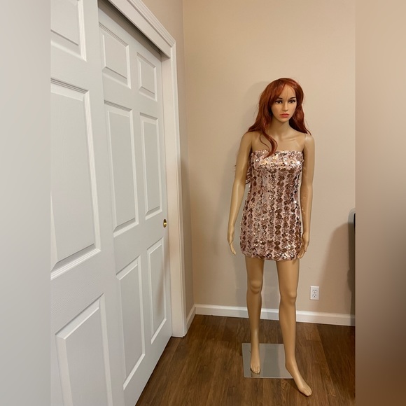 New PROM / Party Dress for ladies beautiful rose gold color - Picture 7 of 7